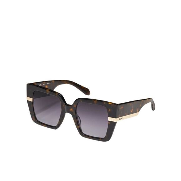 NWT Quay notorious Neutral Tort Frame / Smoke Lens Brand New in Case - Picture 1 of 11